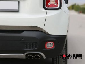 Jeep Renegade Lower Tailgate Trim - Black Chrome (2015-2018) Jeep Renegade Lower Tailgate Trim - Black Chrome (2015-2018)